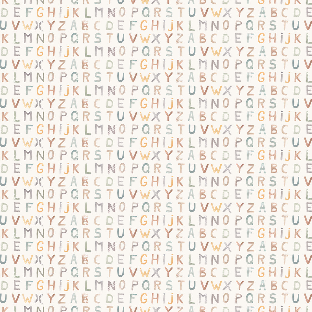Cotton-tale Alphabet - Cream