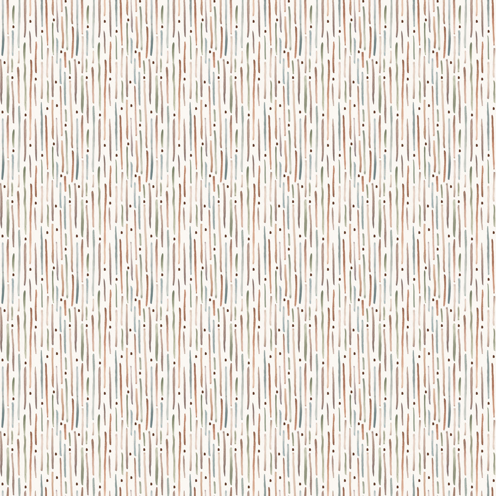 Cotton-tale Stripe - Cream
