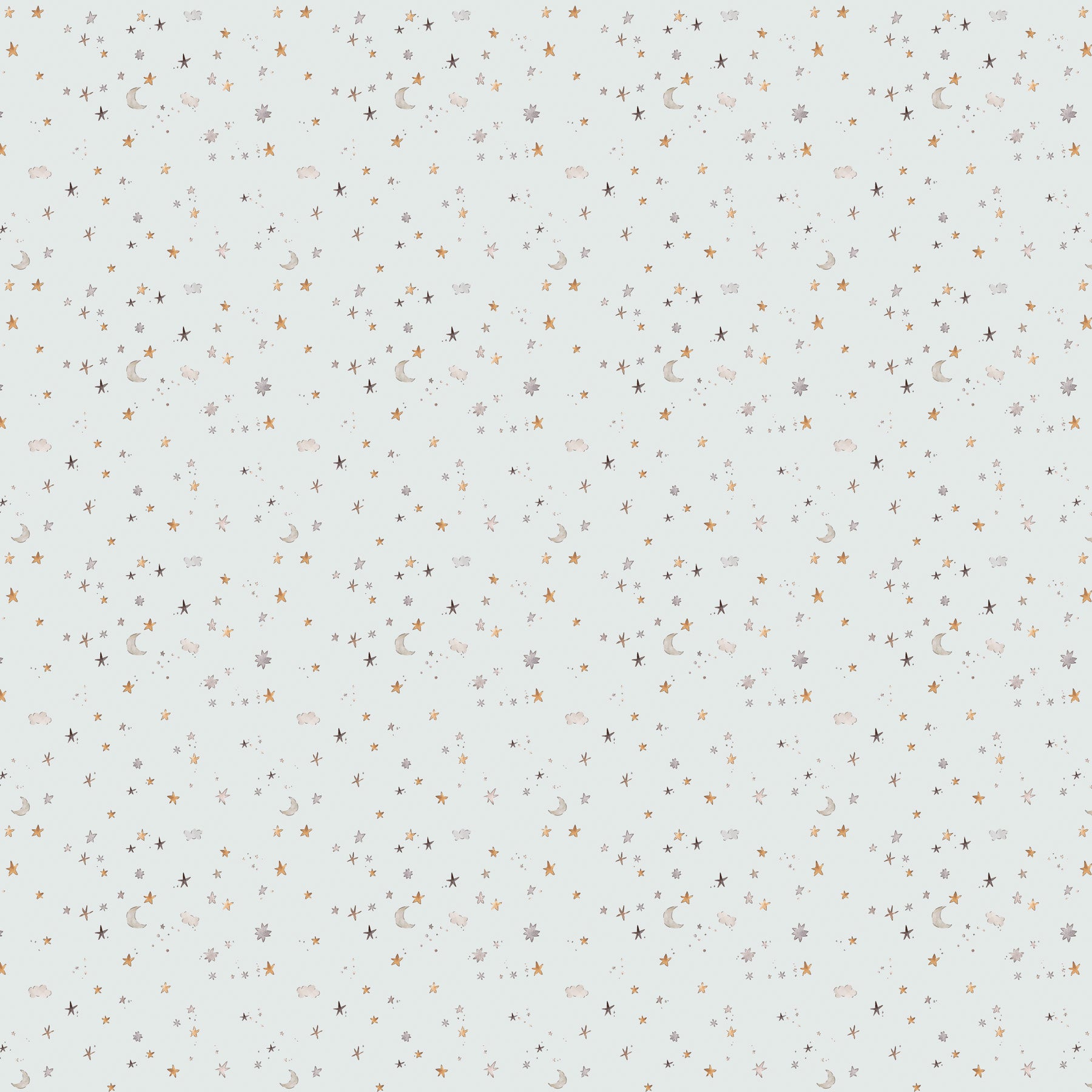 Cotton-tale Nap Stars in Gray
