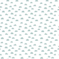 Baby Boy Clouds - White