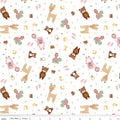 Baby Girl Animals - White