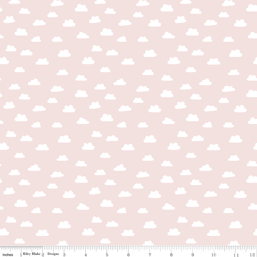 Baby Girl Clouds - Pink