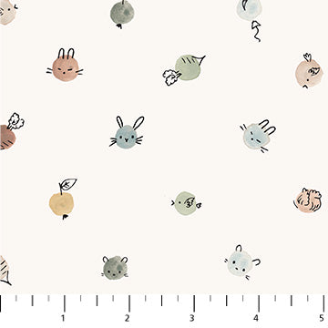 Cotton-tale Nap Time Dots - Cream