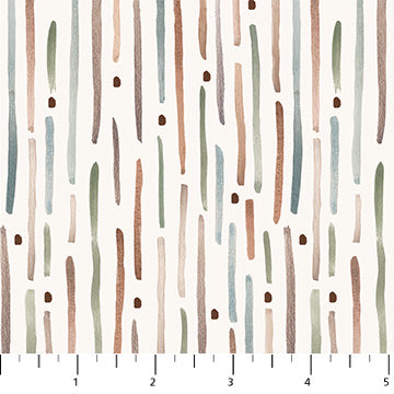 Cotton-tale Stripe - Cream