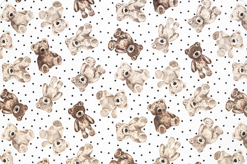 Teddy Digital Cuddle - Brown and White