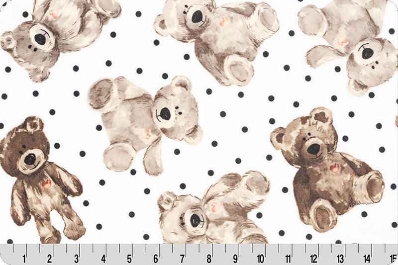 Teddy Digital Cuddle - Brown and White