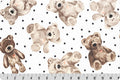 Teddy Digital Cuddle - Brown and White